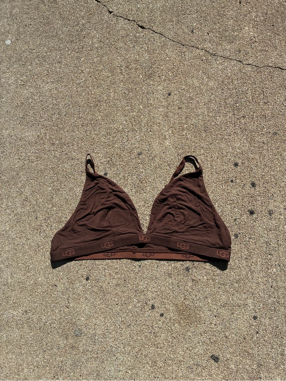 UGG Brown Soft Triangle Bralette